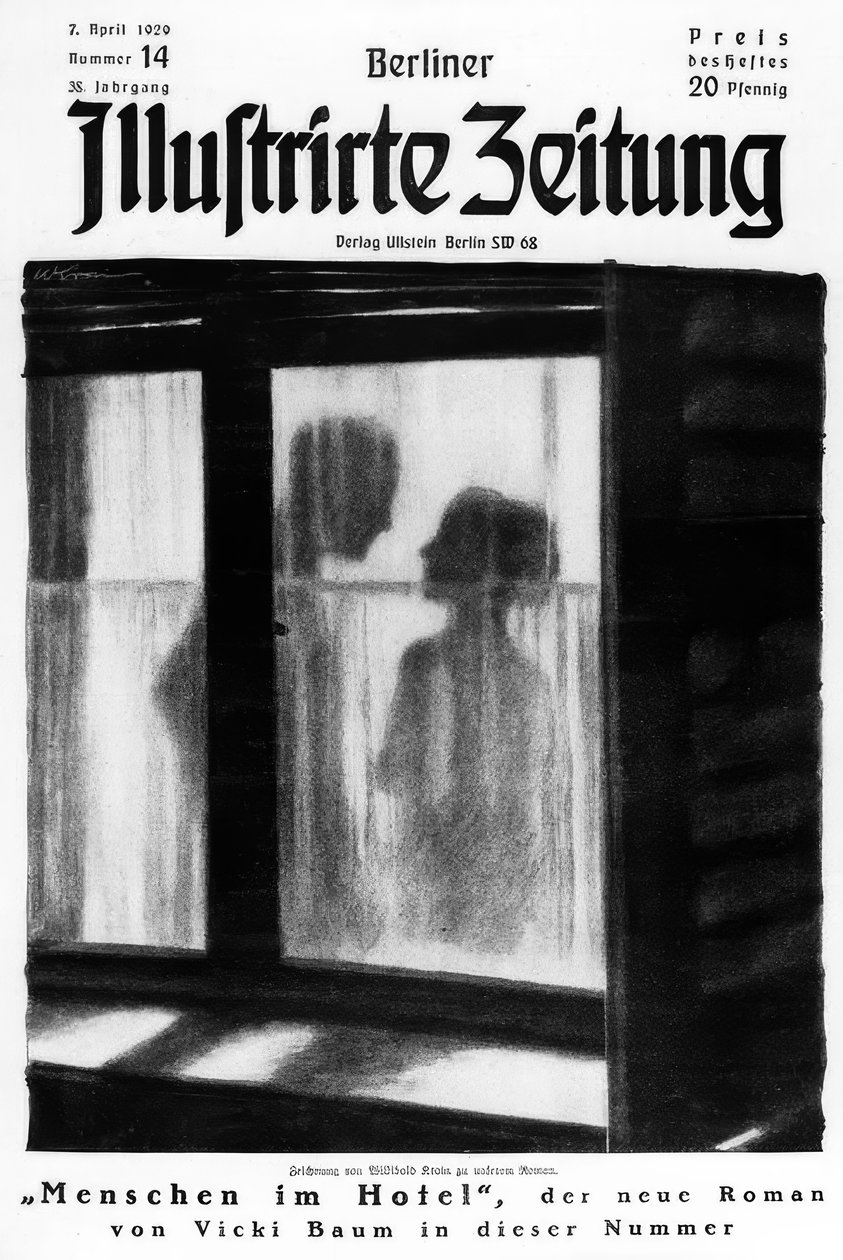 Persone in hotel (illustrazione del titolo) da Willibald Krain