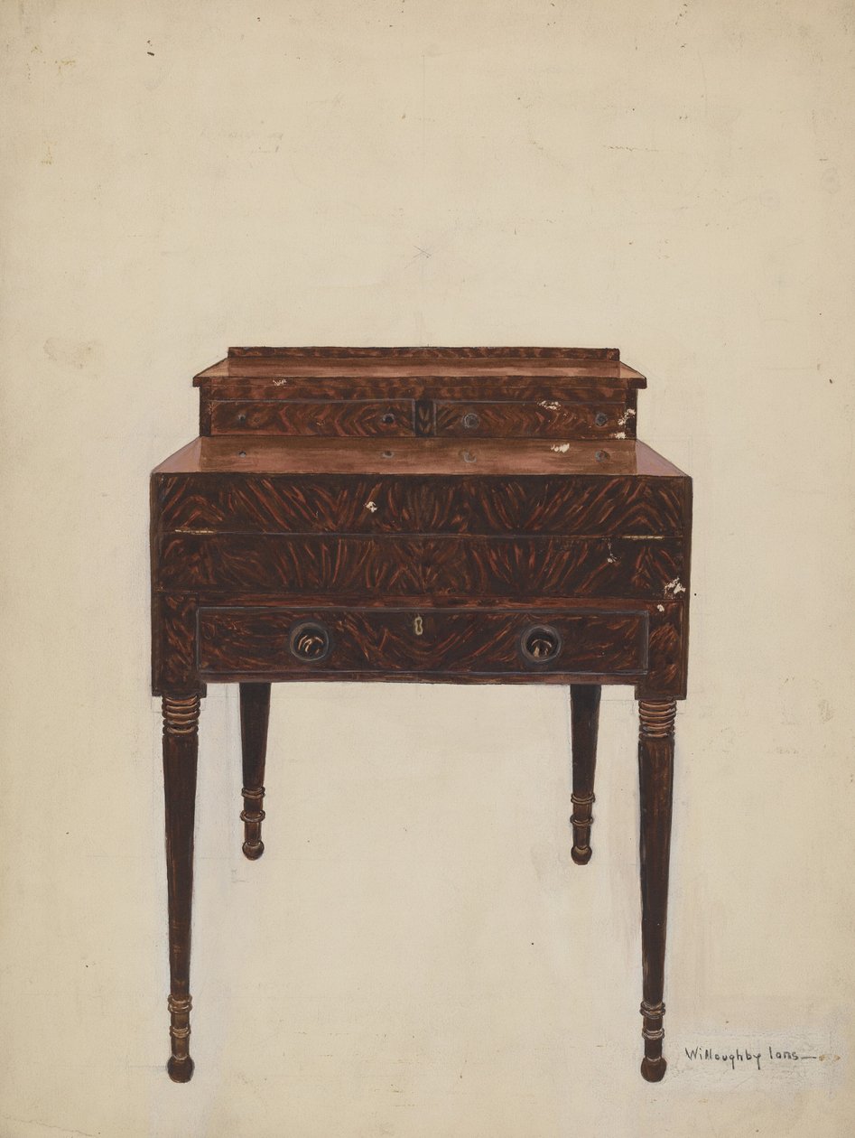 Scrivania georgiana da Willoughby Ions
