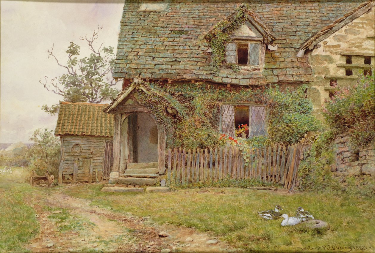 Cottage a Mansell Lacy vicino a Hereford da Wilmot Pilsbury