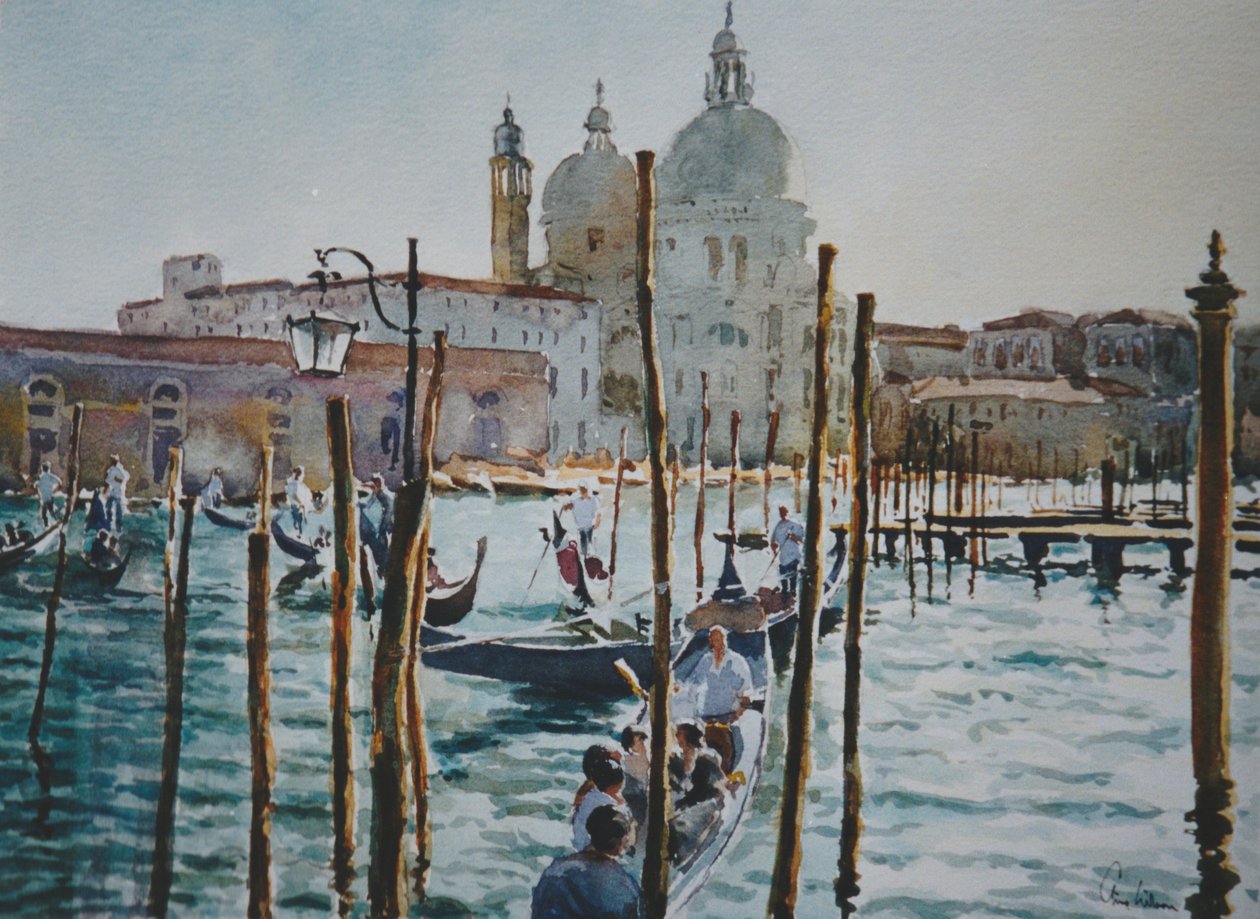 258 Tramonto - troppe gondole da Wilson Clive