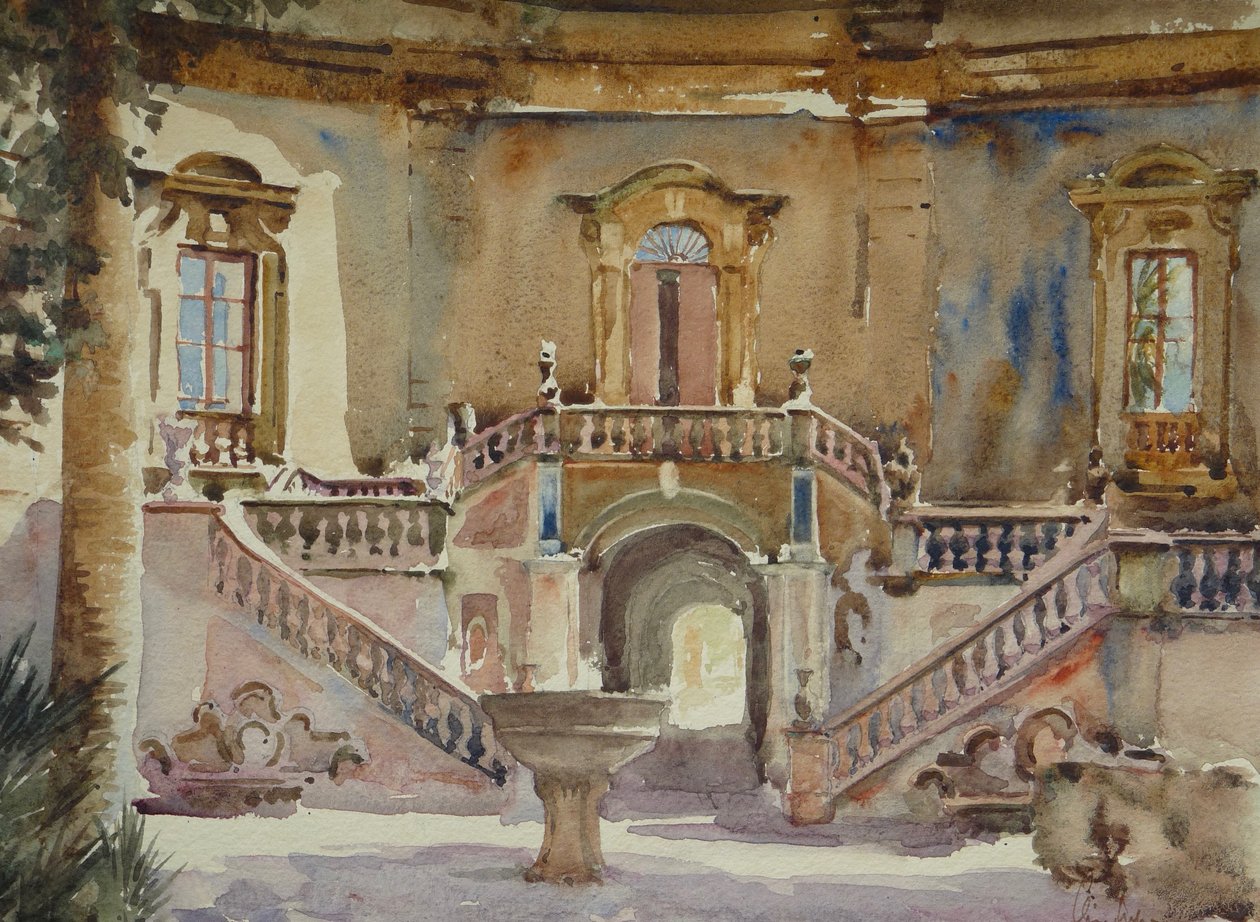 Villa Palagonia, Bagheria, Sicilia da Wilson Clive