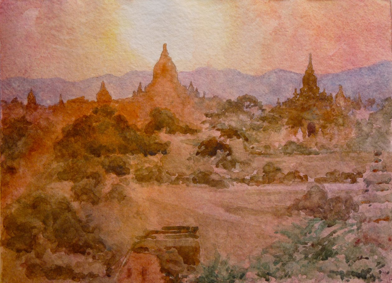 Tramonto a Schwezandaw da Wilson Clive