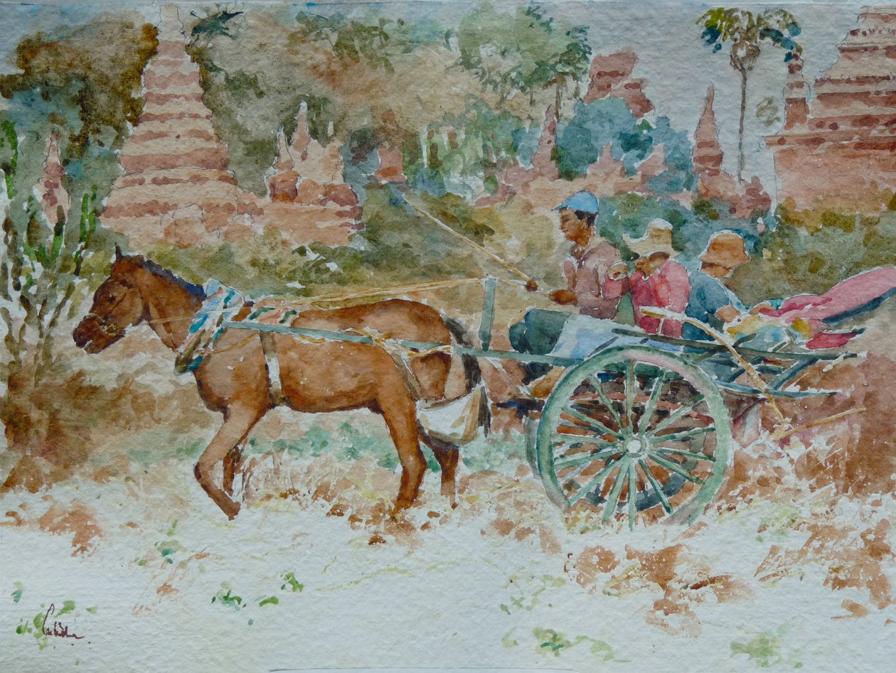 Un giro intorno ai templi, Bagan da Wilson Clive