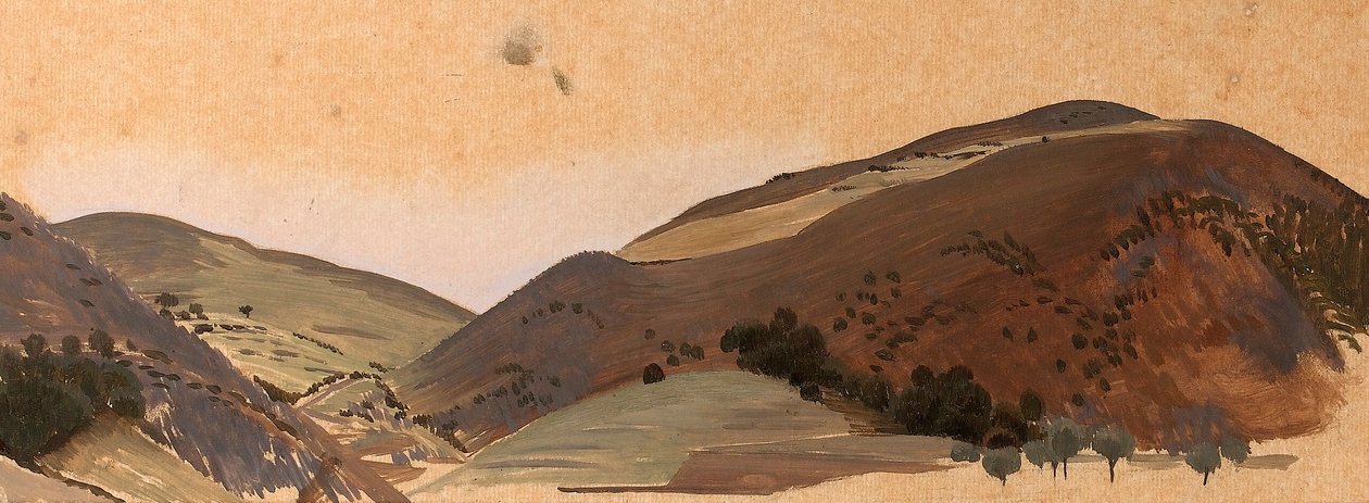 Studio di paesaggio per Santissima Trinità, c.1924 da Winifred Knights