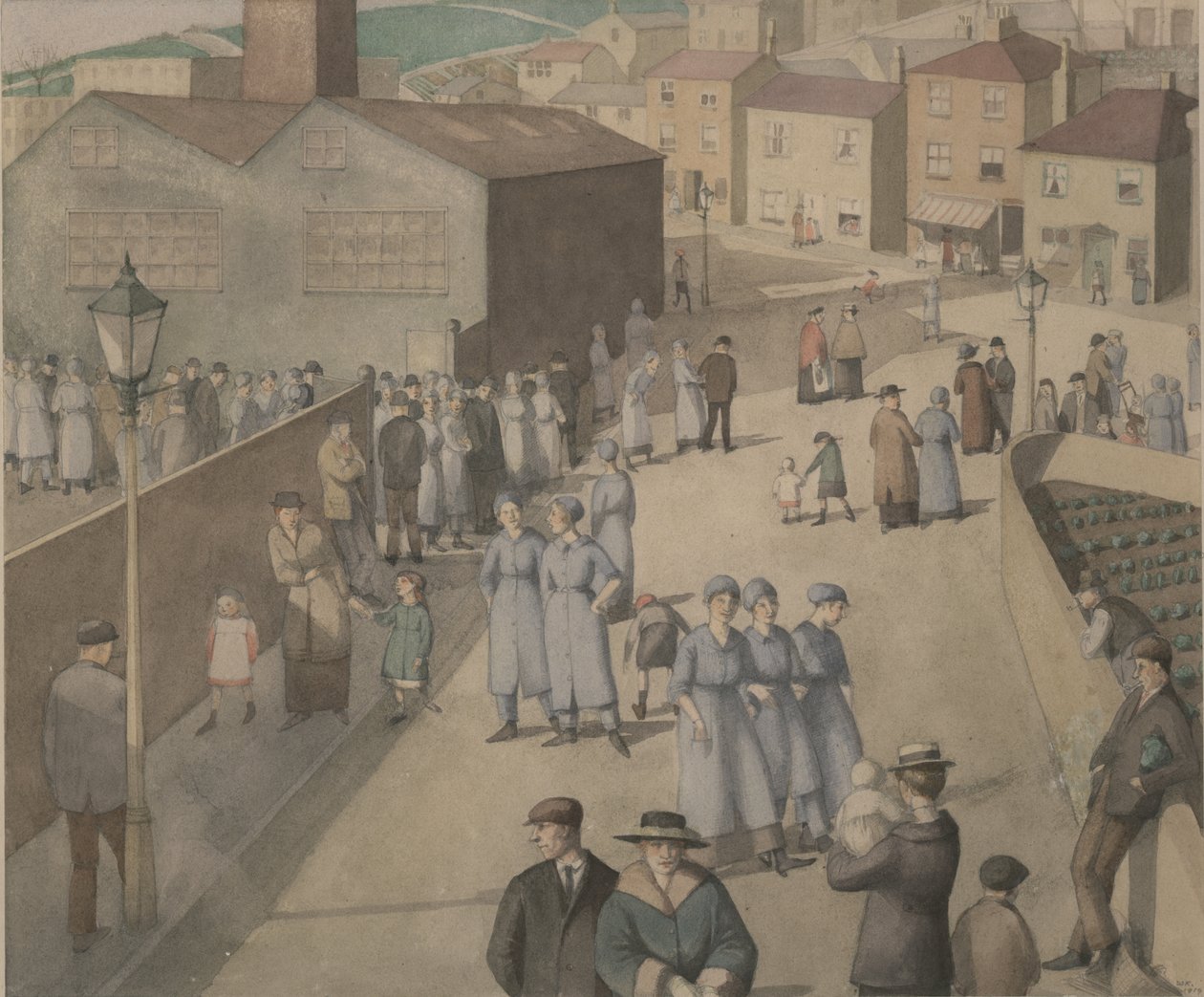 Lasciando le fabbriche di munizioni da Winifred Knights