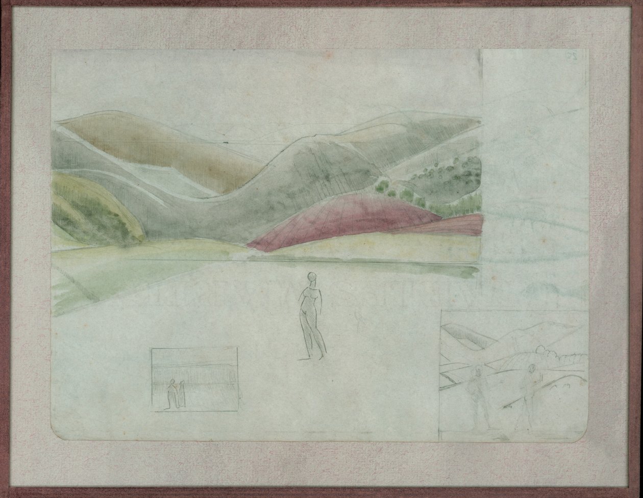 Studio per Santissima Trinità, c.1924 da Winifred Knights