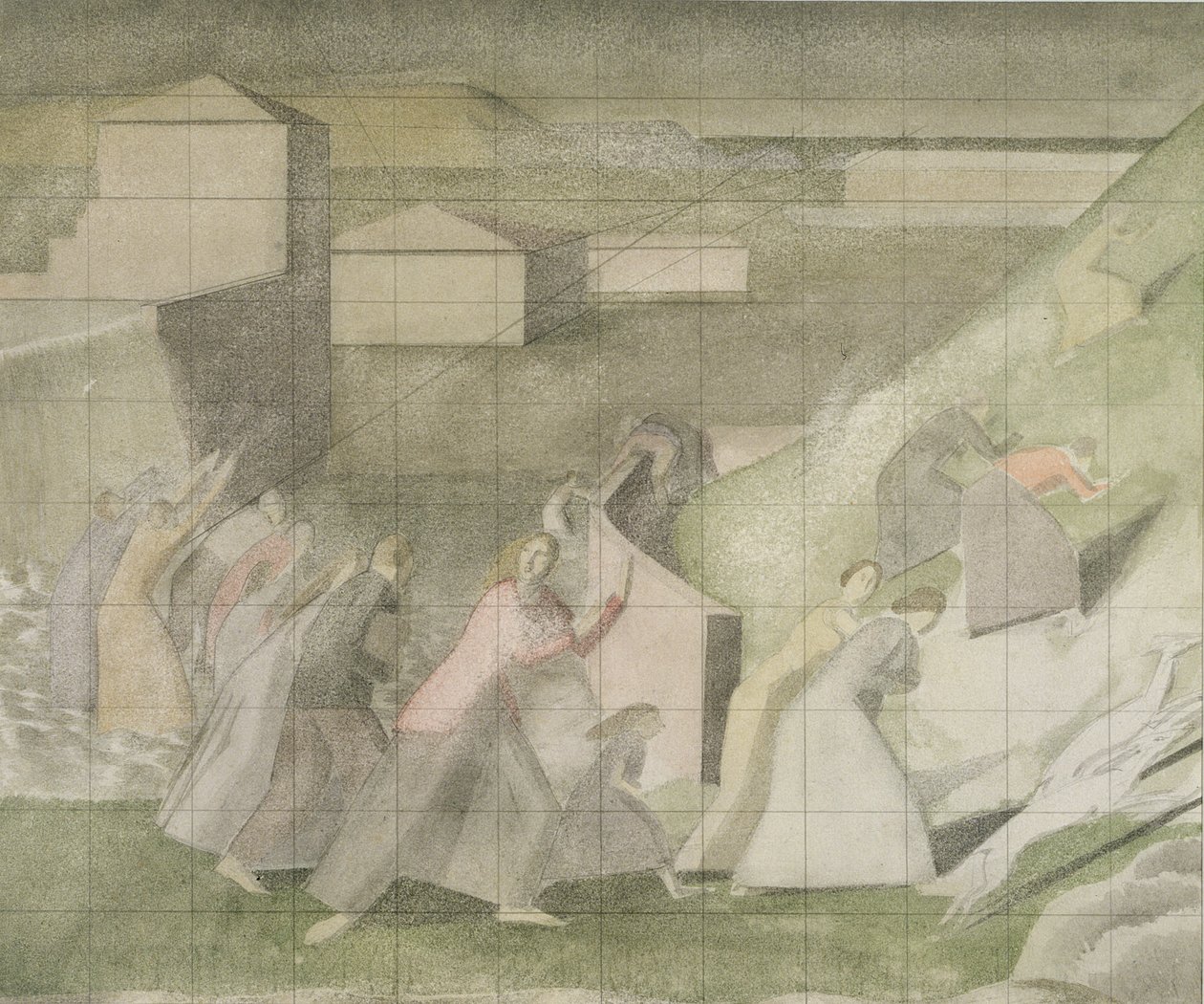 Studio per il Diluvio da Winifred Knights