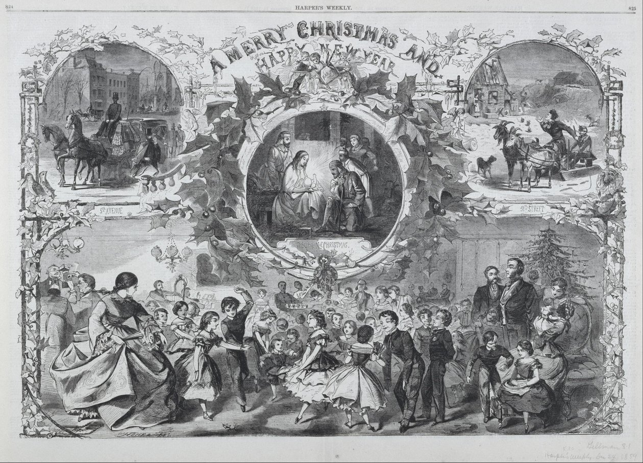 Buon Natale e Felice Anno Nuovo da Winslow Homer