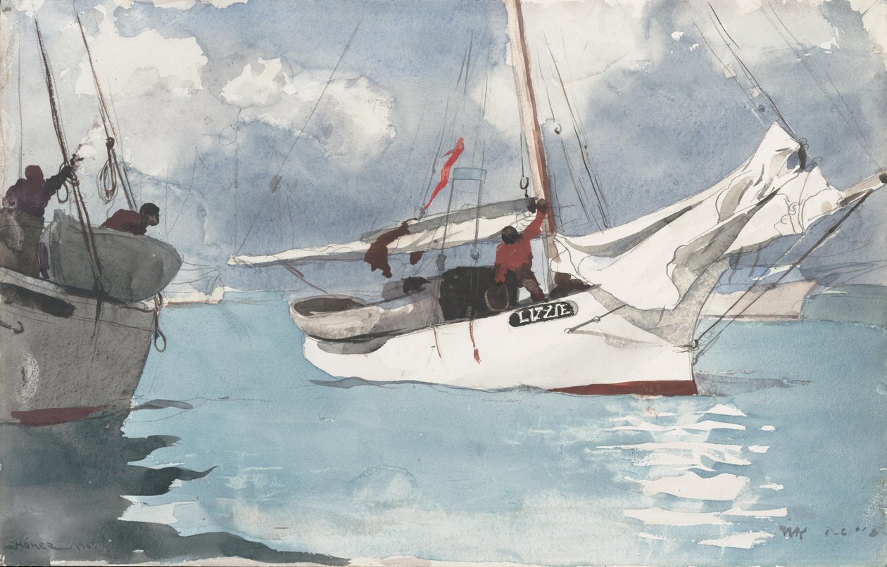 Barche da pesca, Key West da Winslow Homer