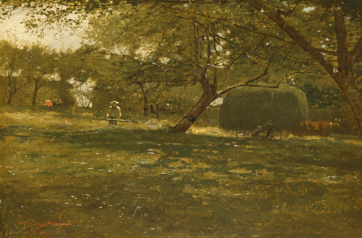 Scena del raccolto, c.1873 da Winslow Homer