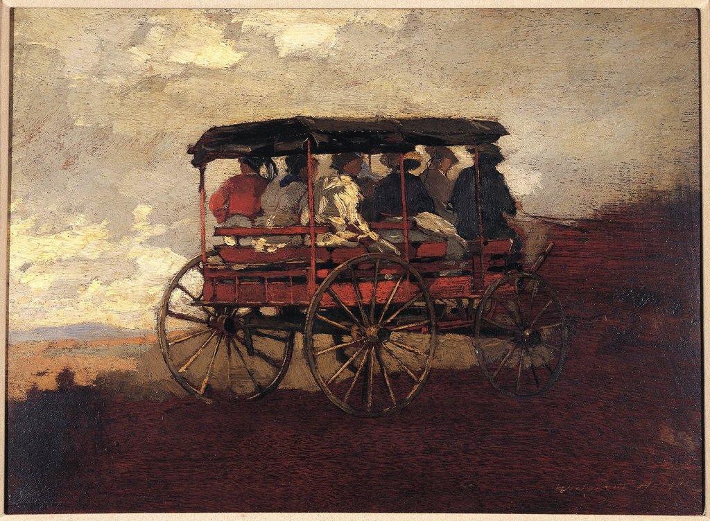Carro di montagna da Winslow Homer