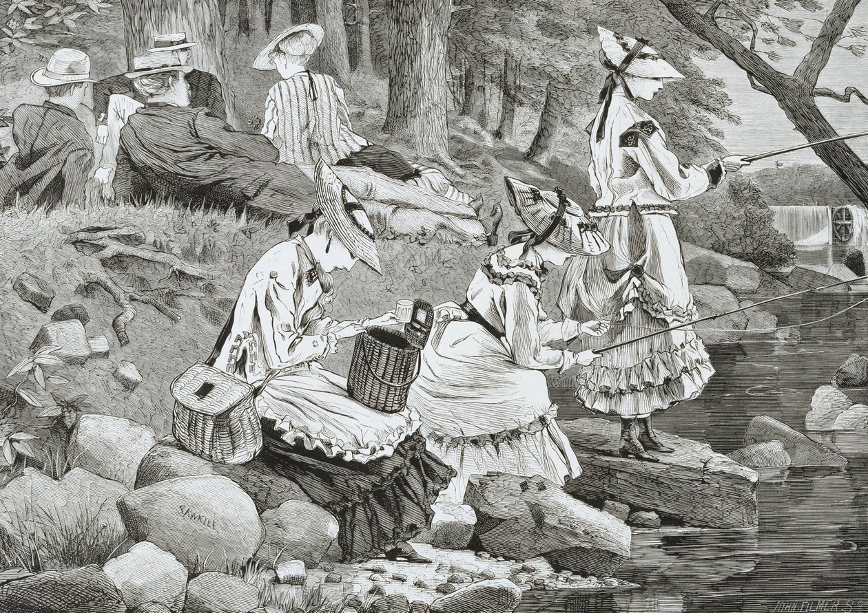 La festa di pesca da Winslow Homer