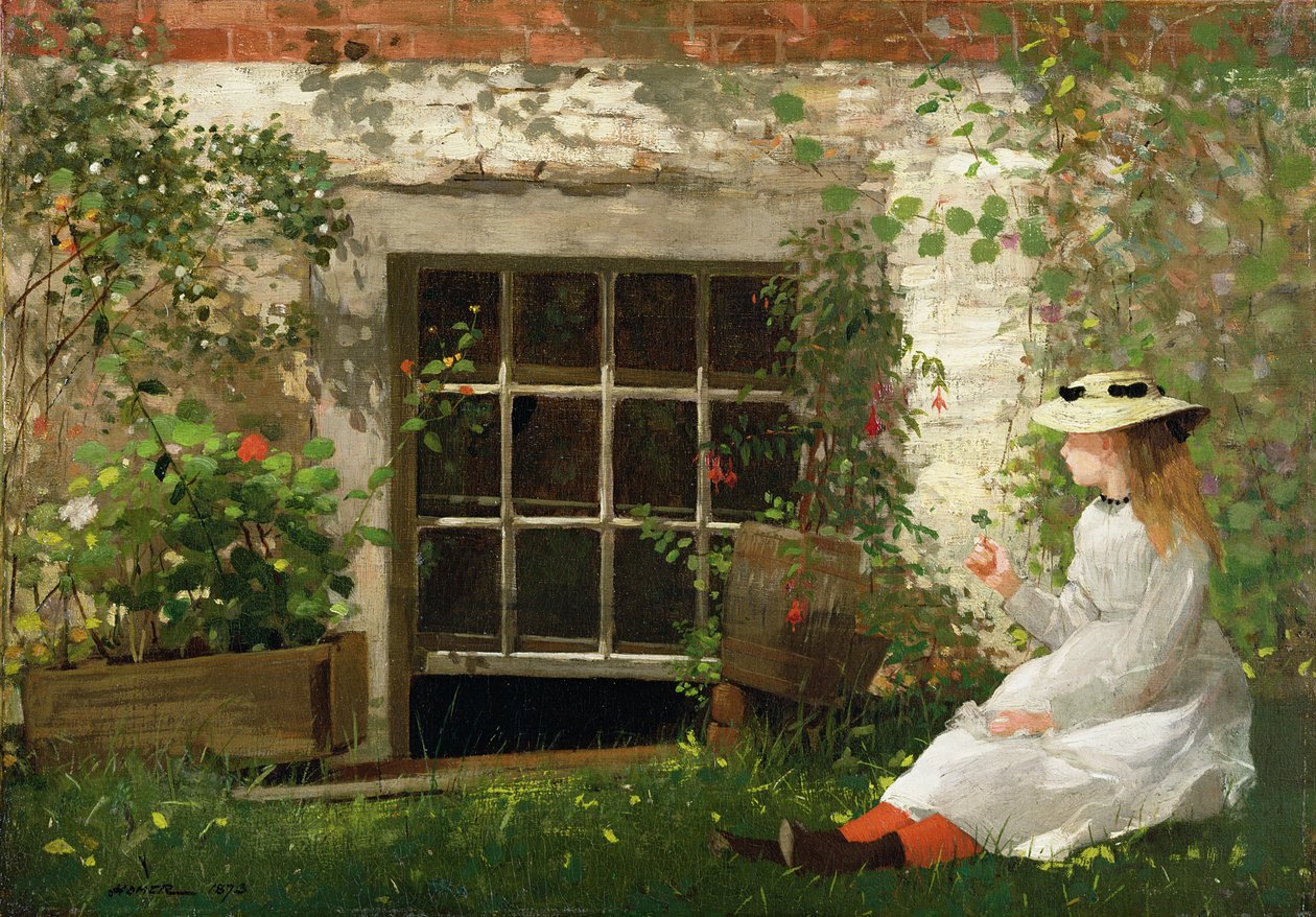 Il quadrifoglio, 1873 da Winslow Homer