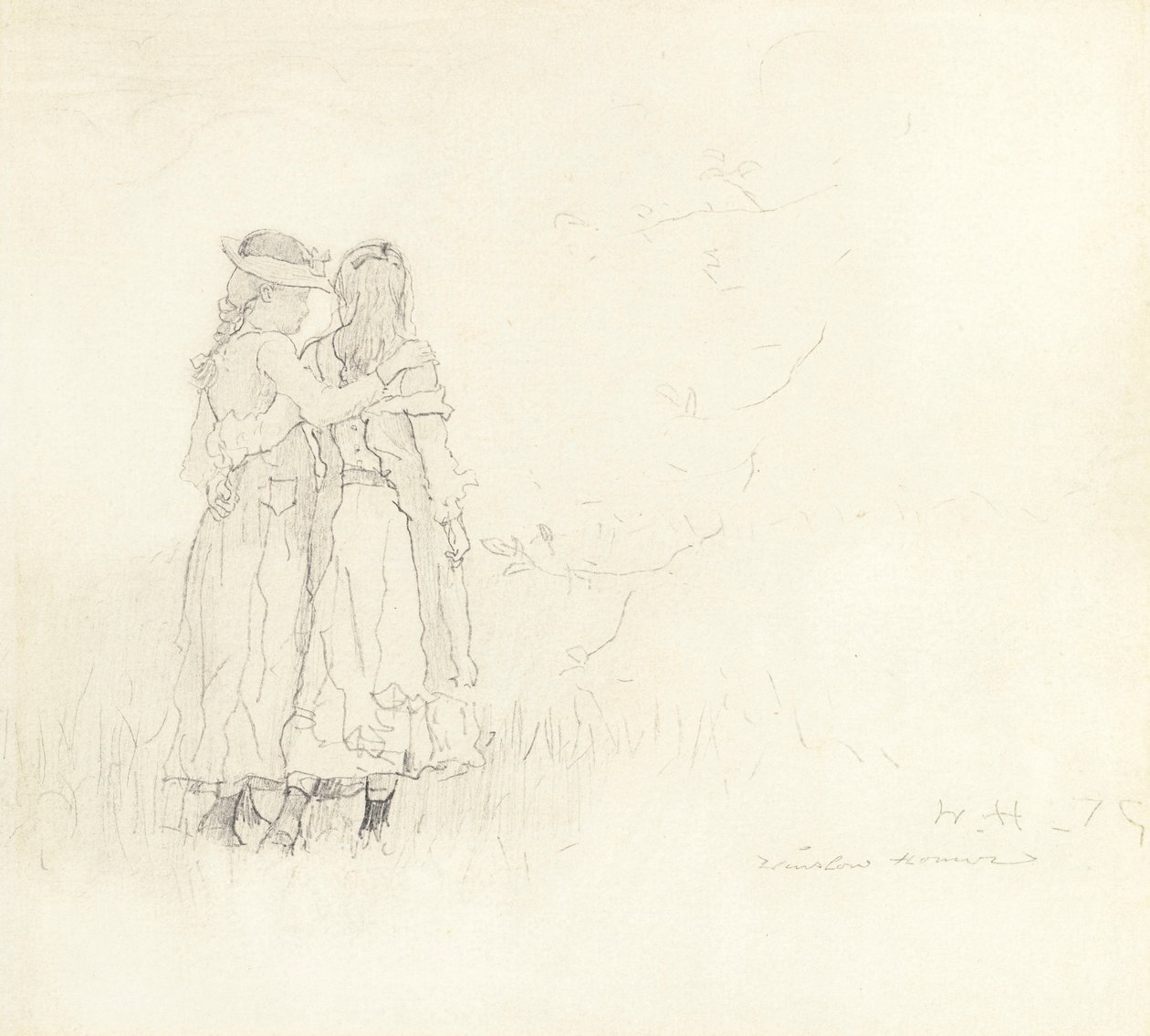 Due ragazze da Winslow Homer