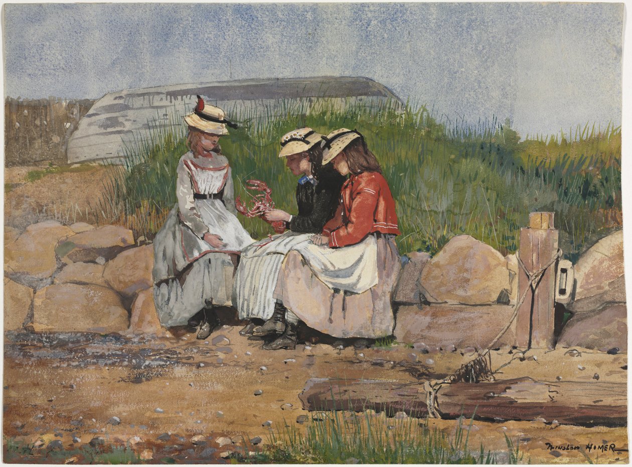 La figlia di un pescatore da Winslow Homer
