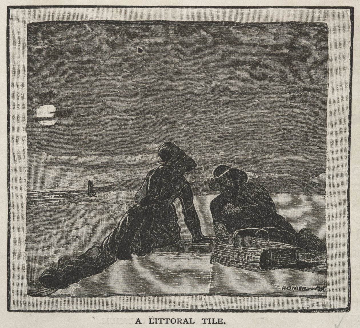 A Littoral Tile da Winslow Homer
