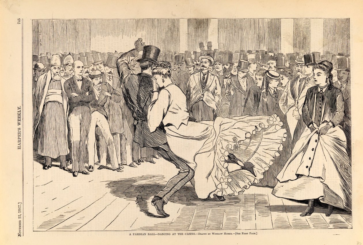 Un ballo parigino - Ballando al casinò, da Harper