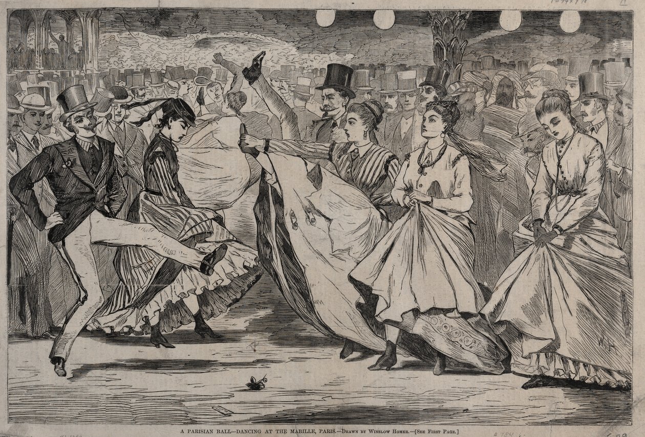 Un ballo parigino - Ballando al Mabille, Parigi da Winslow Homer