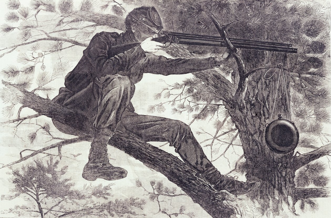 Un tiratore scelto di picchetto da Winslow Homer