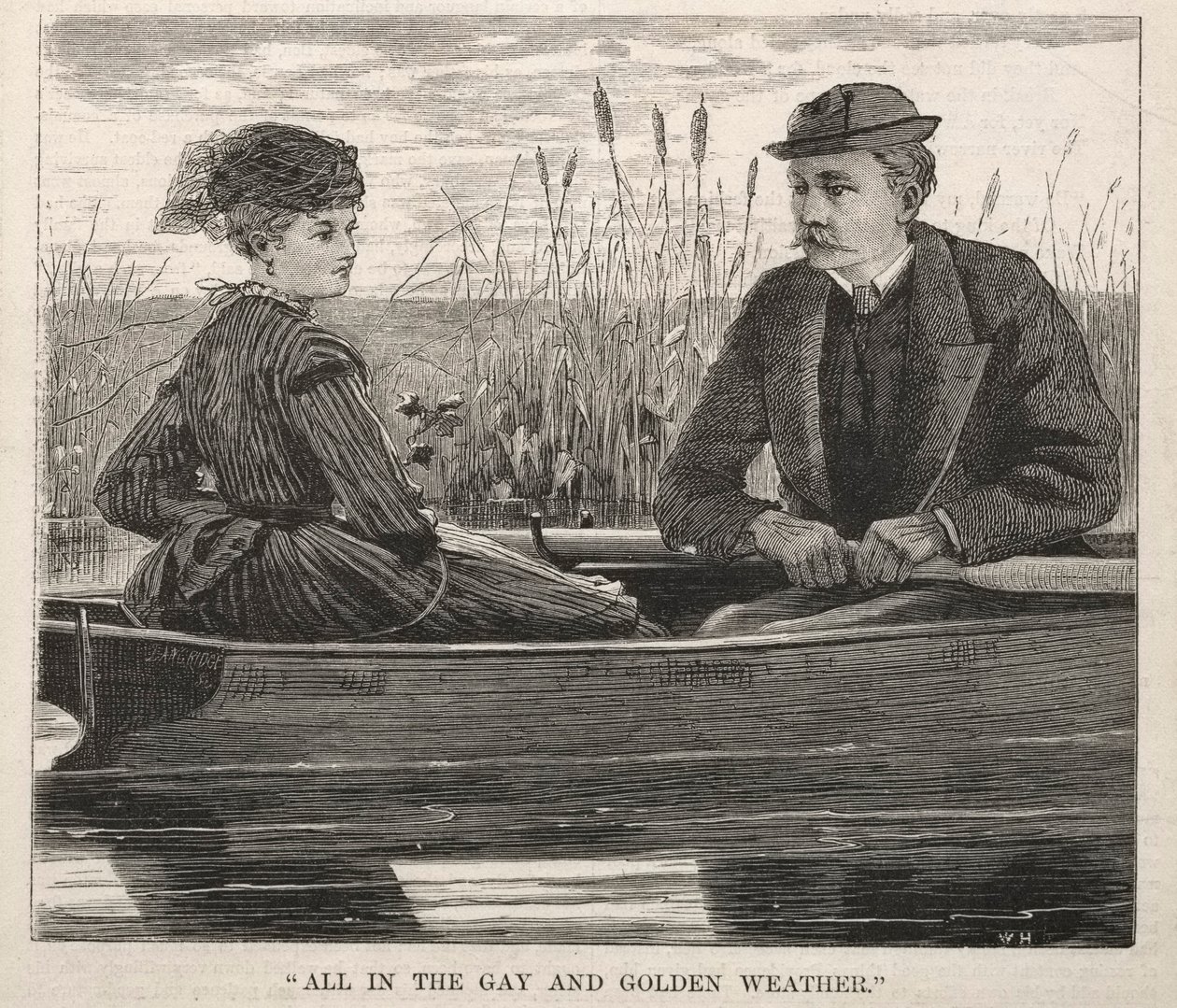 Tutto nel tempo gay e dorato, 1869 da Winslow Homer