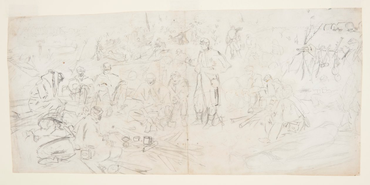Accampamento militare da Winslow Homer