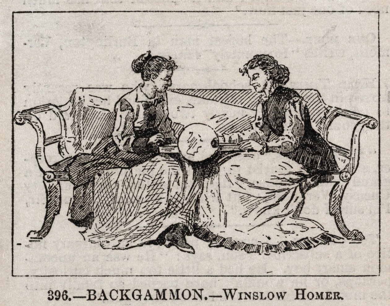 Backgammon da Winslow Homer