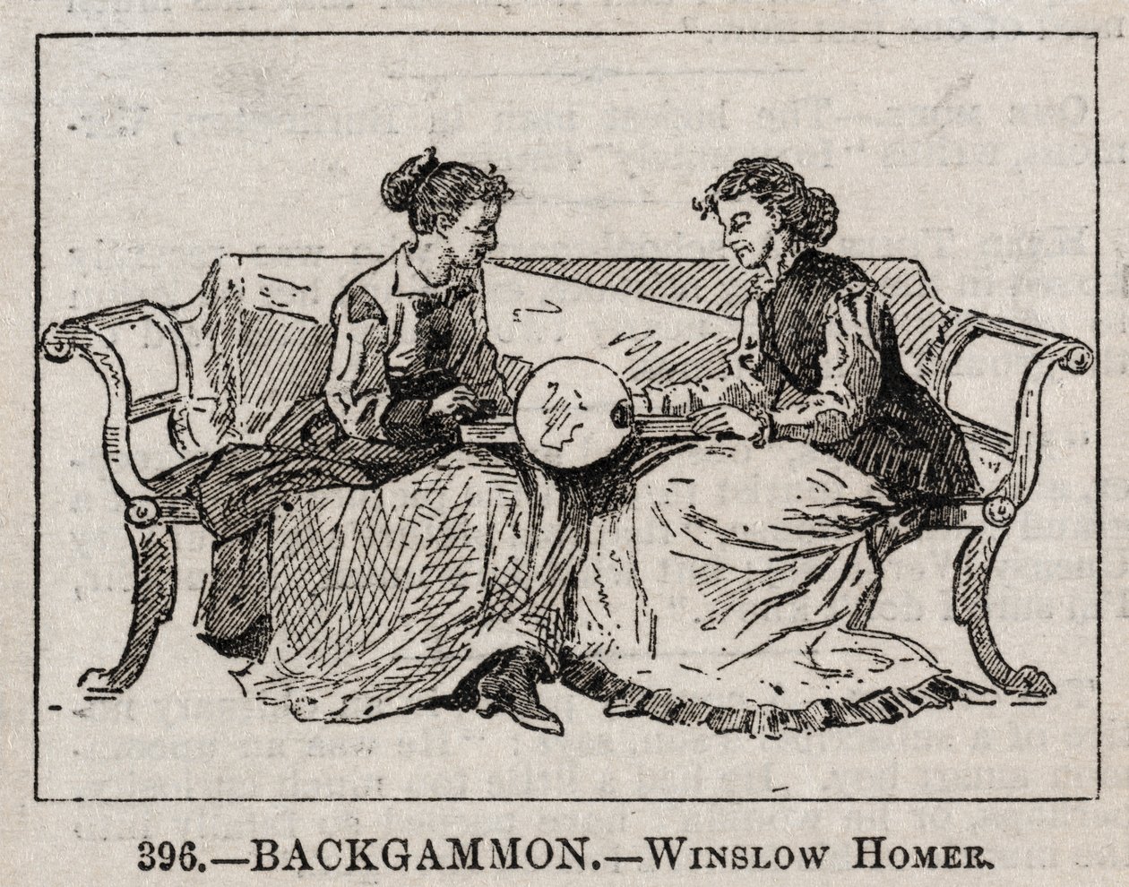Backgammon da Winslow Homer