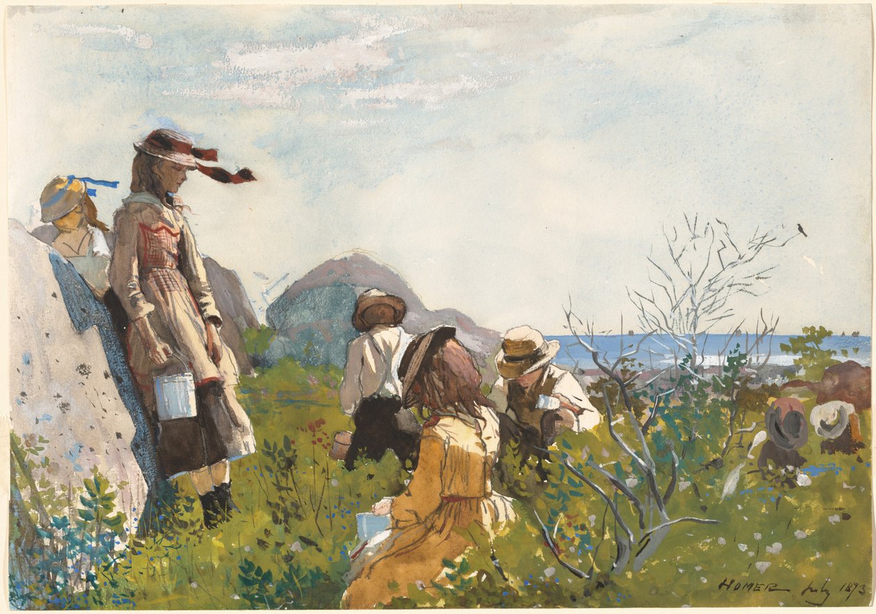 Raccoglitori di Bacche da Winslow Homer