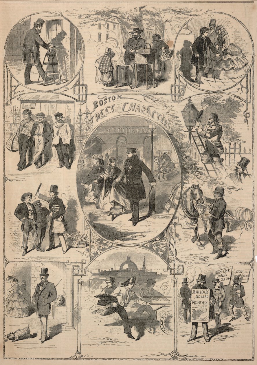 Personaggi di strada di Boston, da Ballou