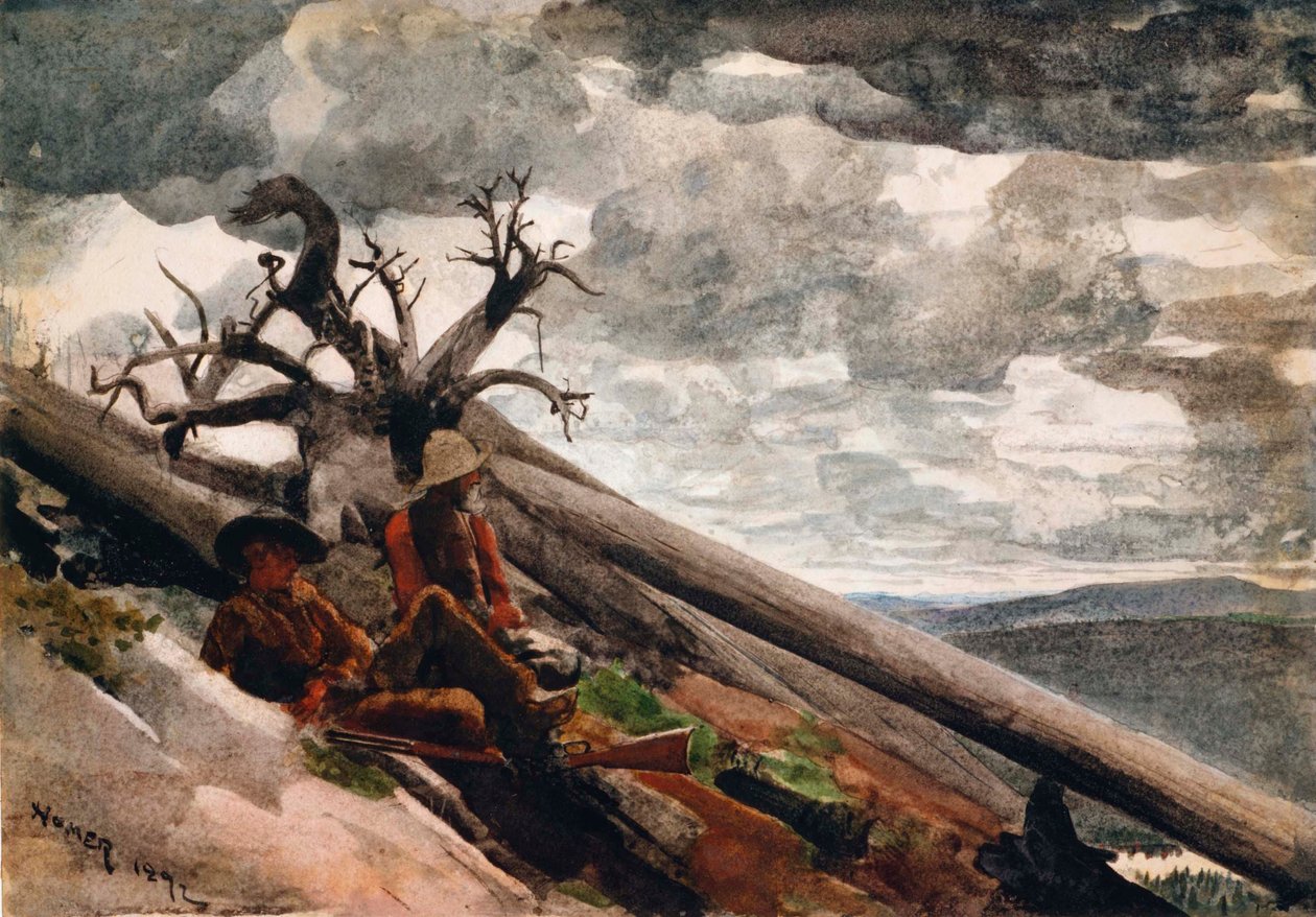 Montagna Bruciata da Winslow Homer