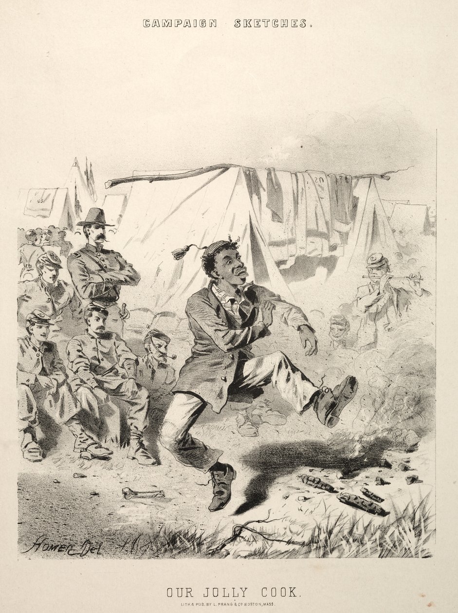Schizzi della campagna: Il nostro allegro cuoco da Winslow Homer