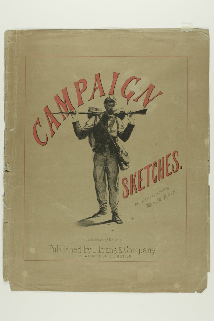 Schizzi della campagna: Parte I - Copertina da Winslow Homer
