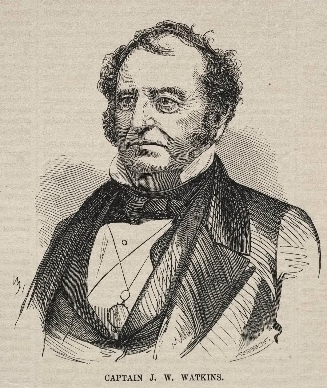 Capitano J. W. Watkins, 1857 da Winslow Homer