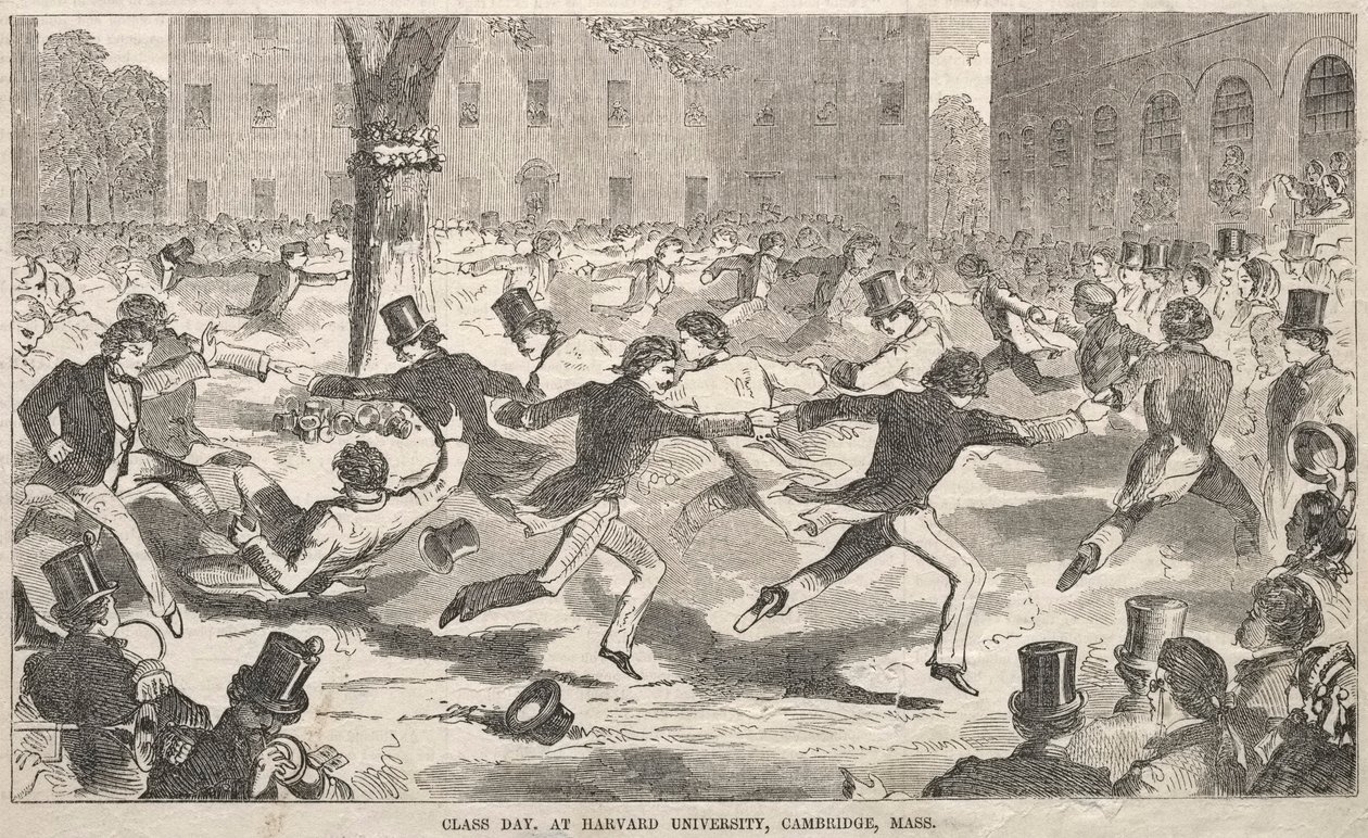 Giornata della classe, Università di Harvard, Cambridge, Massachusetts da Winslow Homer