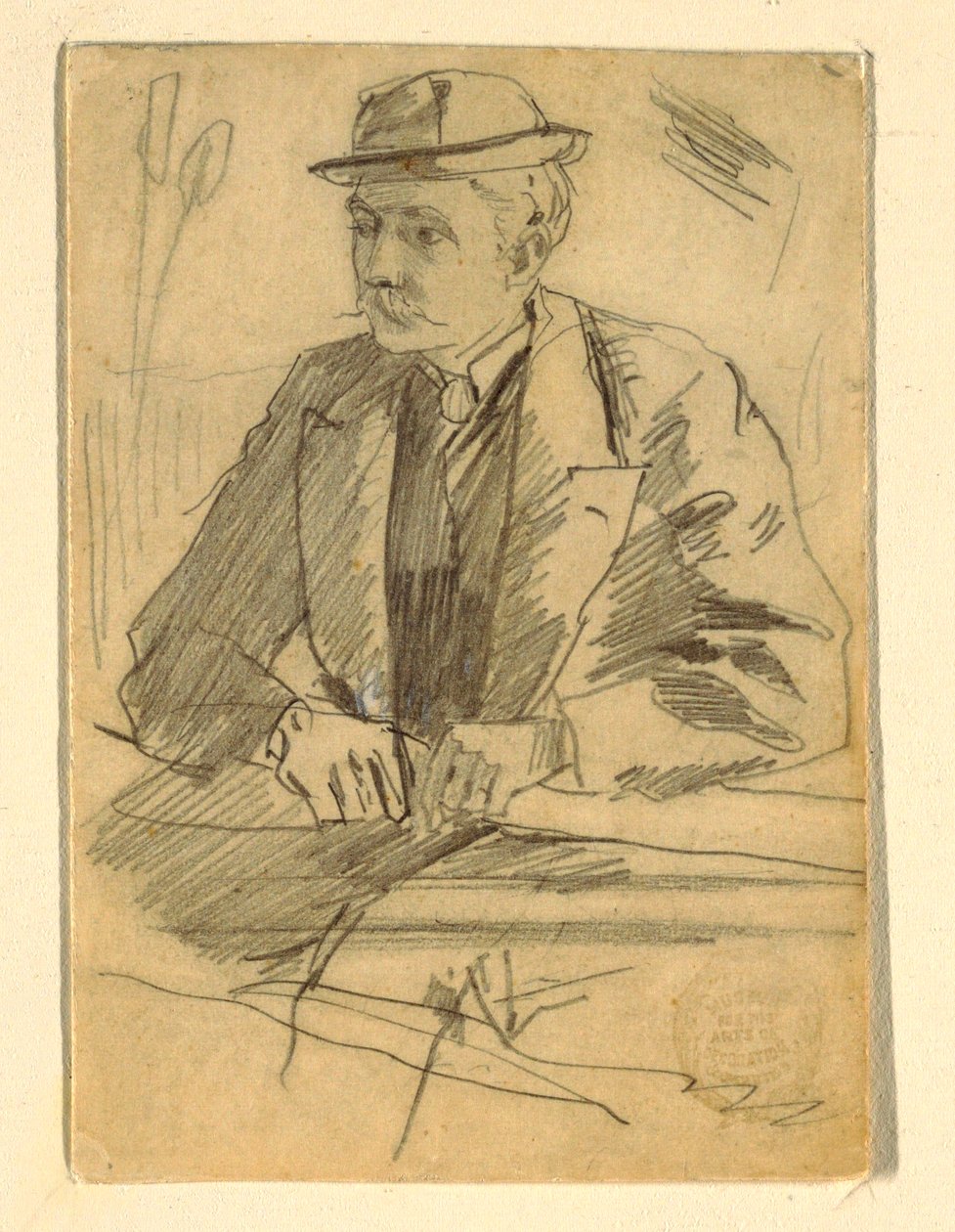 Disegno
Disegno, Ritratto di uomo, 1869 da Winslow Homer