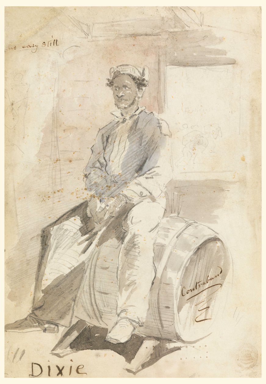 Disegno, Dixie, 1861 da Winslow Homer