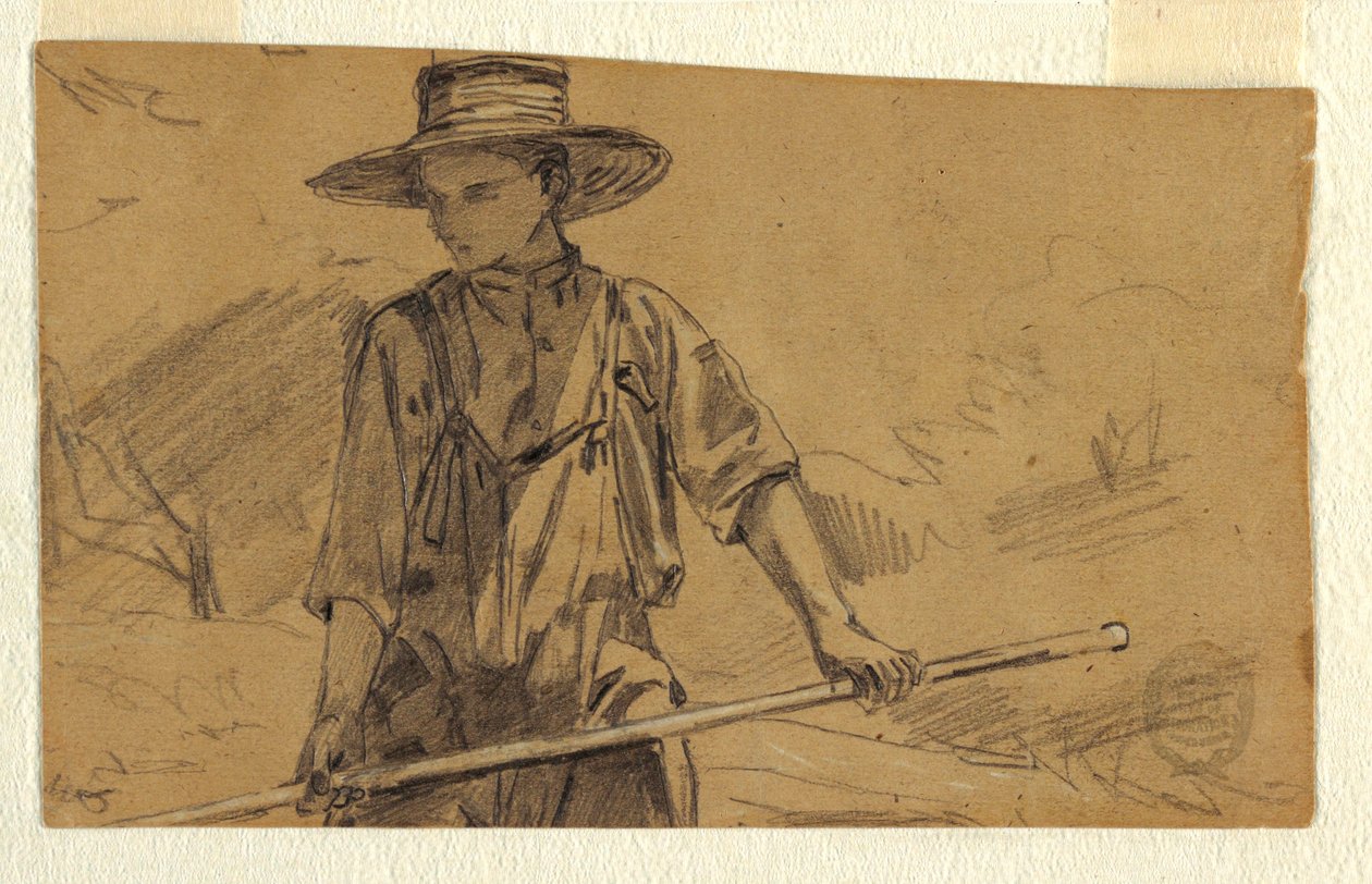 Disegno, Fienagione, 1864 ca. da Winslow Homer