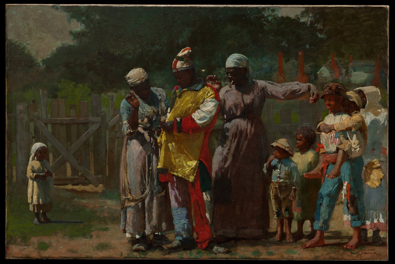 Vestirsi per il carnevale da Winslow Homer