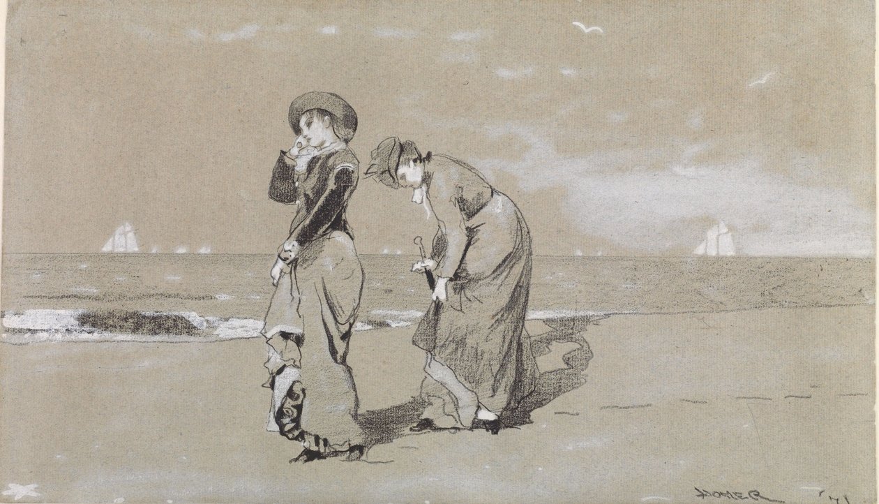 Serata in spiaggia da Winslow Homer
