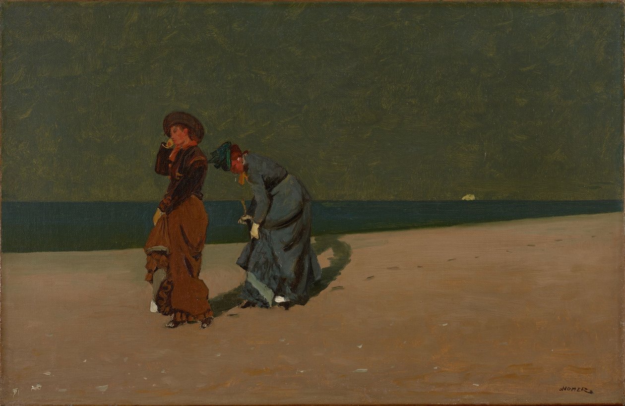 Serata in spiaggia da Winslow Homer