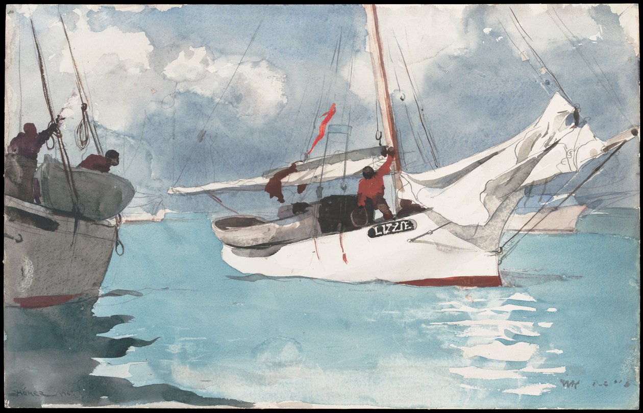Barche da pesca, Key West da Winslow Homer