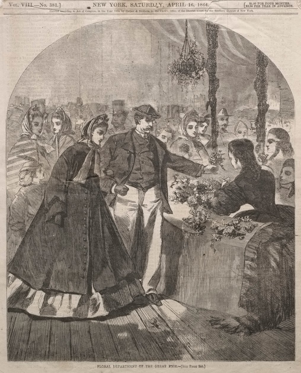 Dipartimento floreale della Grande Fiera da Winslow Homer