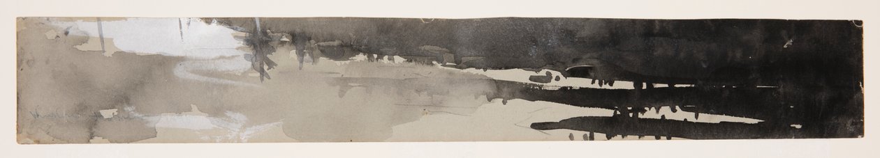 Frammento di "Pesca alla trota, Lago St. John, Quebec" da Winslow Homer