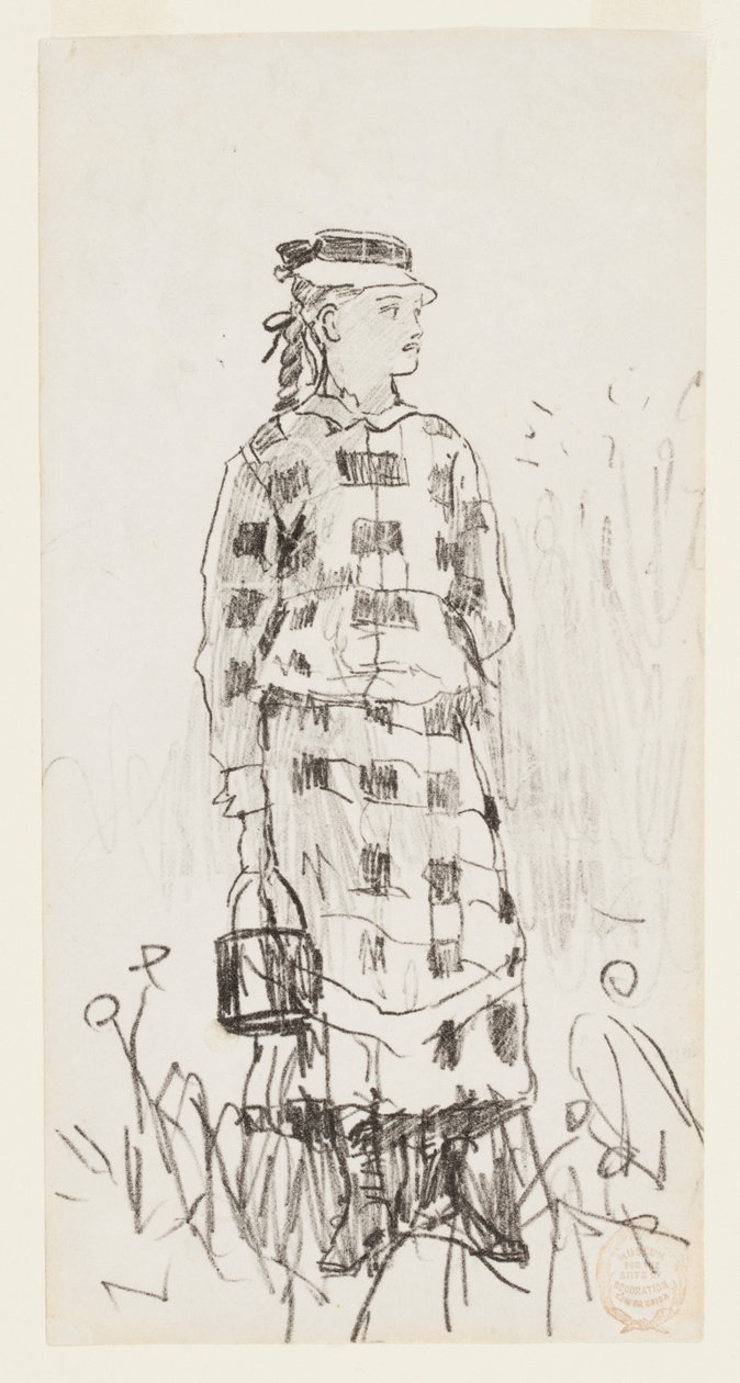 Ragazza con un secchio da Winslow Homer