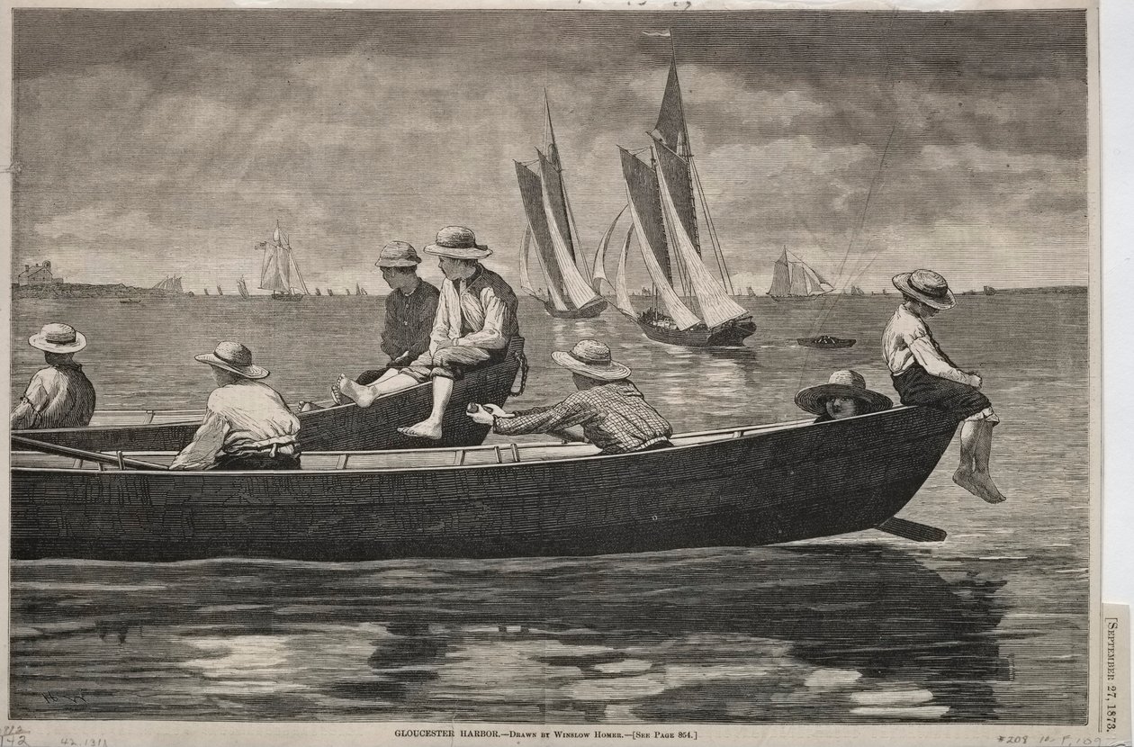 Porto di Gloucester da Winslow Homer