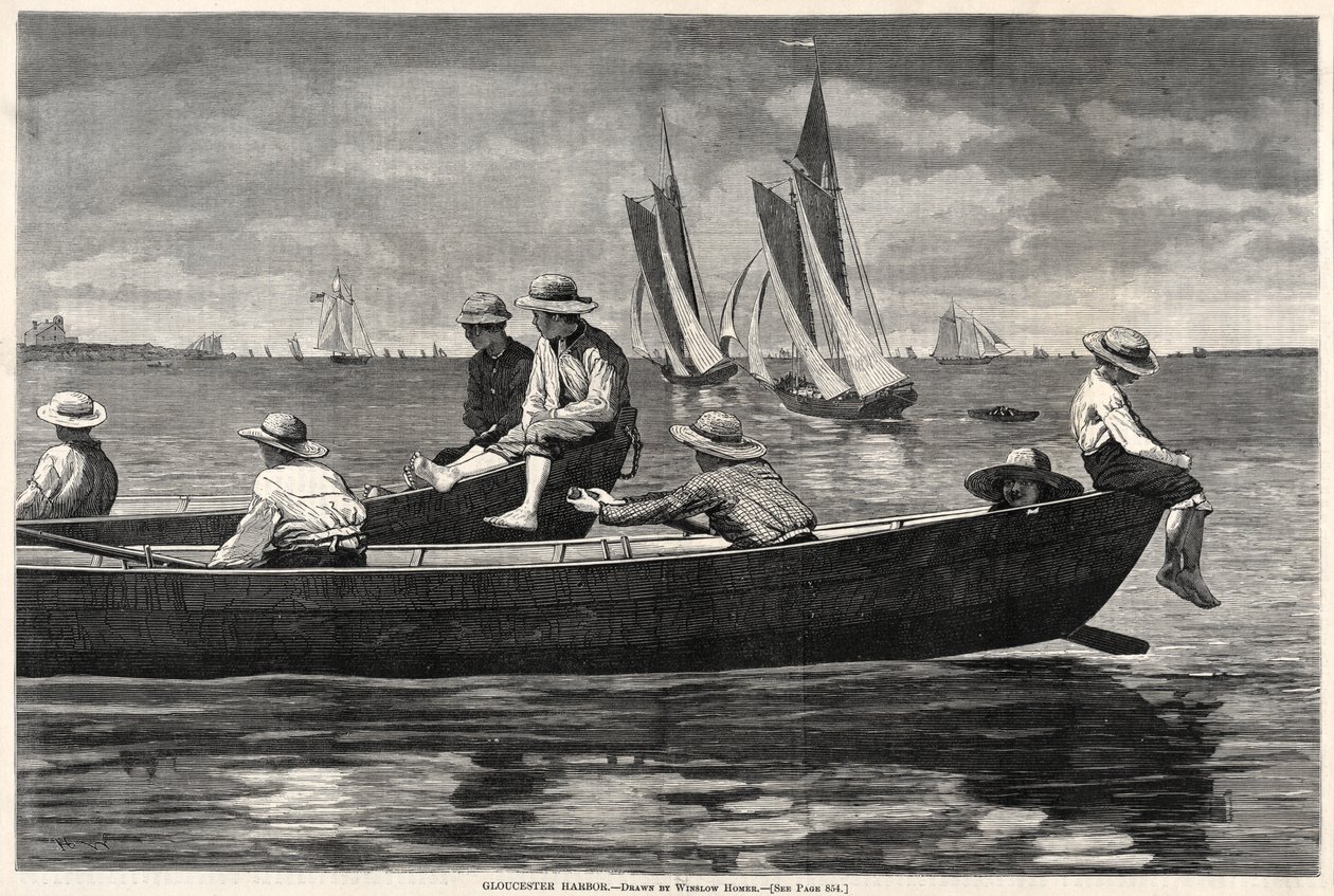 Porto di Gloucester da Winslow Homer