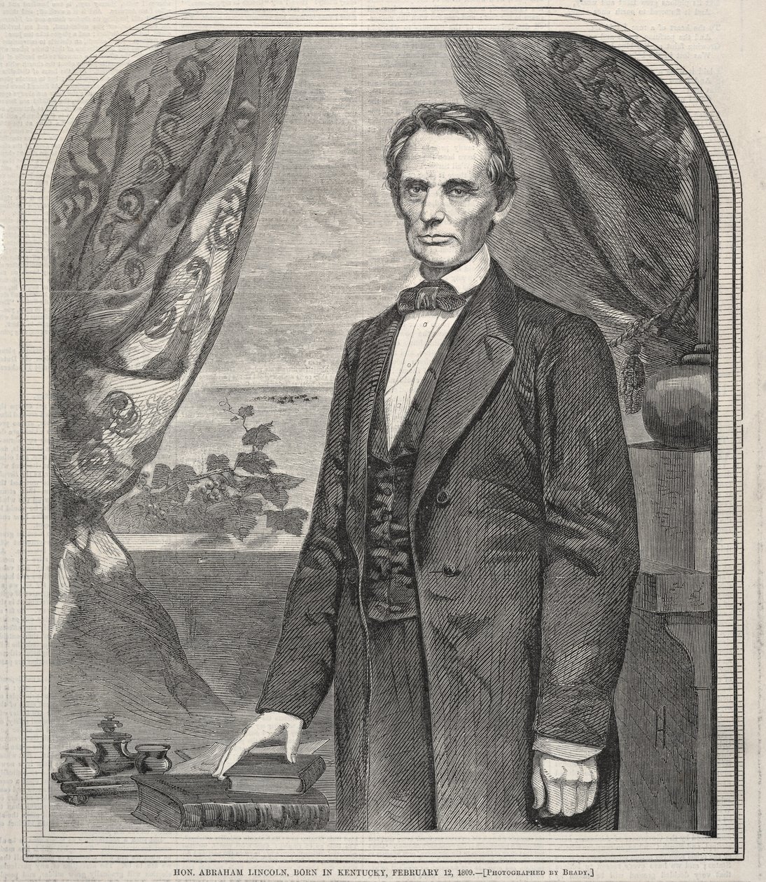 On. Abraham Lincoln, nato in Kentucky, 12 febbraio 1809 da Winslow Homer