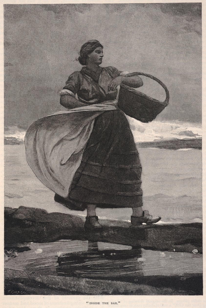 Inside the Bar, da The Century Magazine, novembre 1883 da Winslow Homer