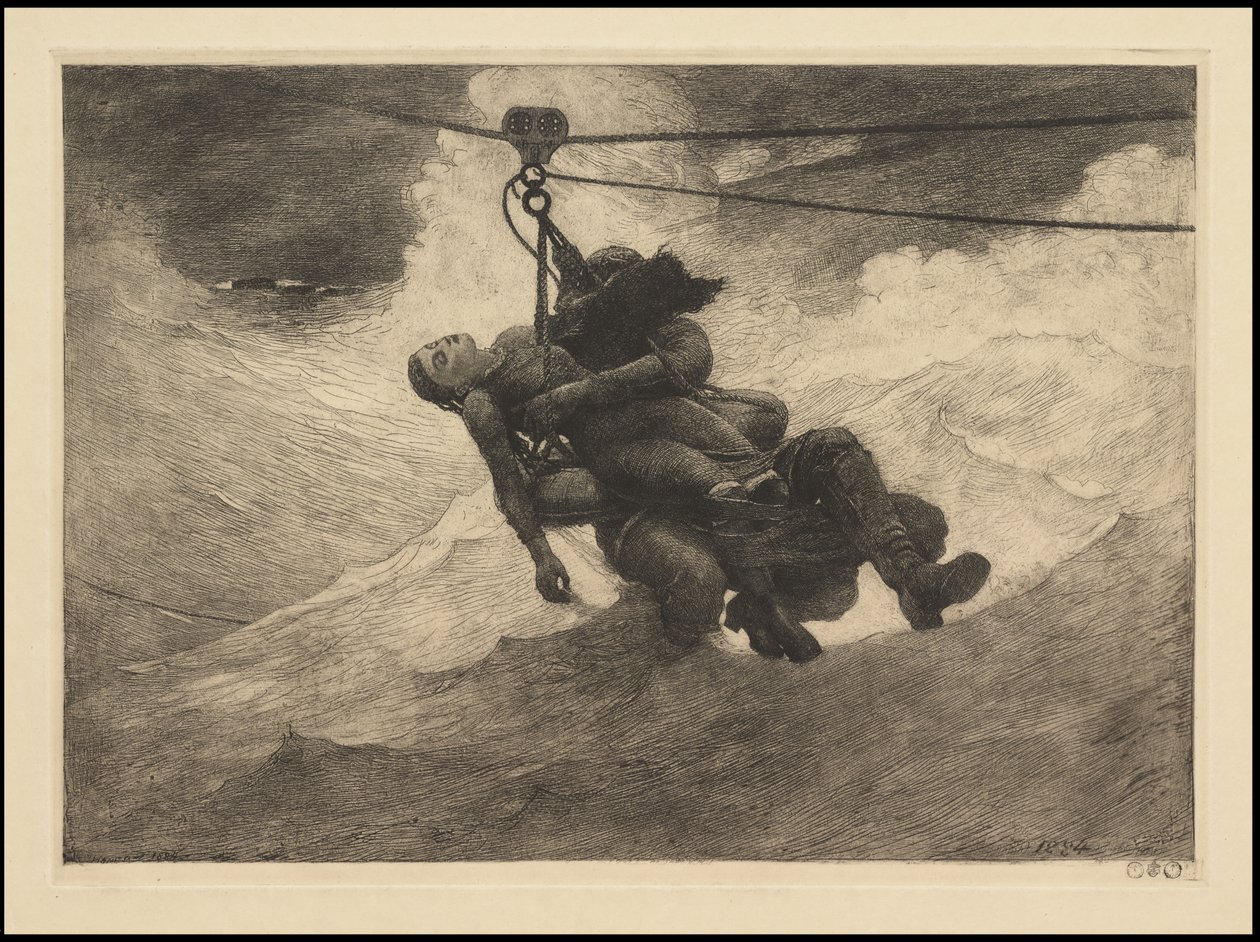 La linea della vita da Winslow Homer