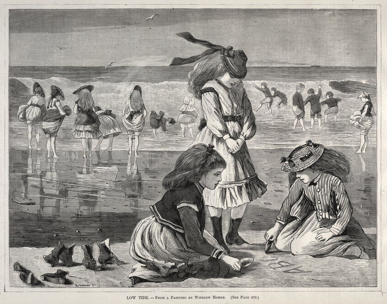 Bassa marea da Winslow Homer